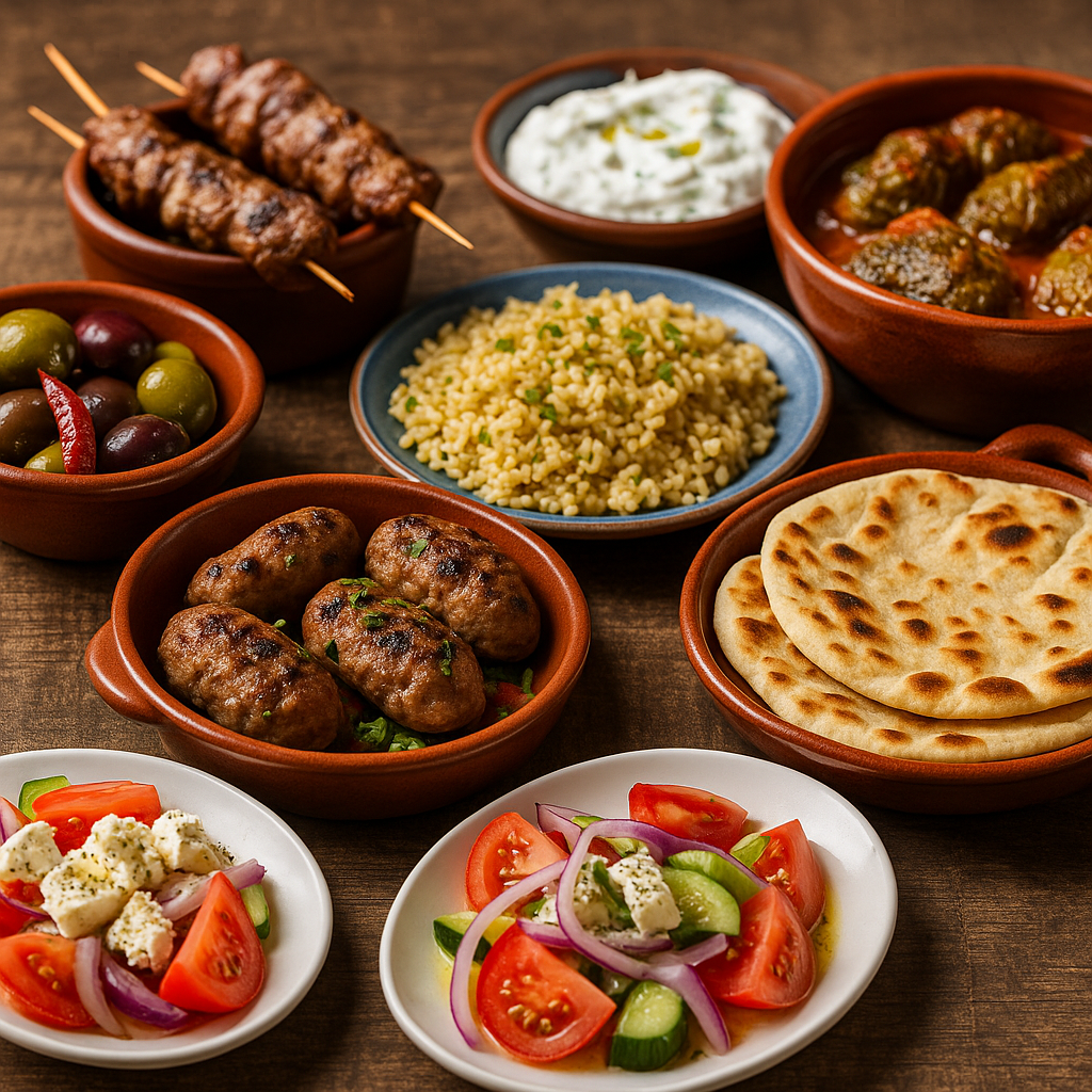 Traditional Macedonian Feast