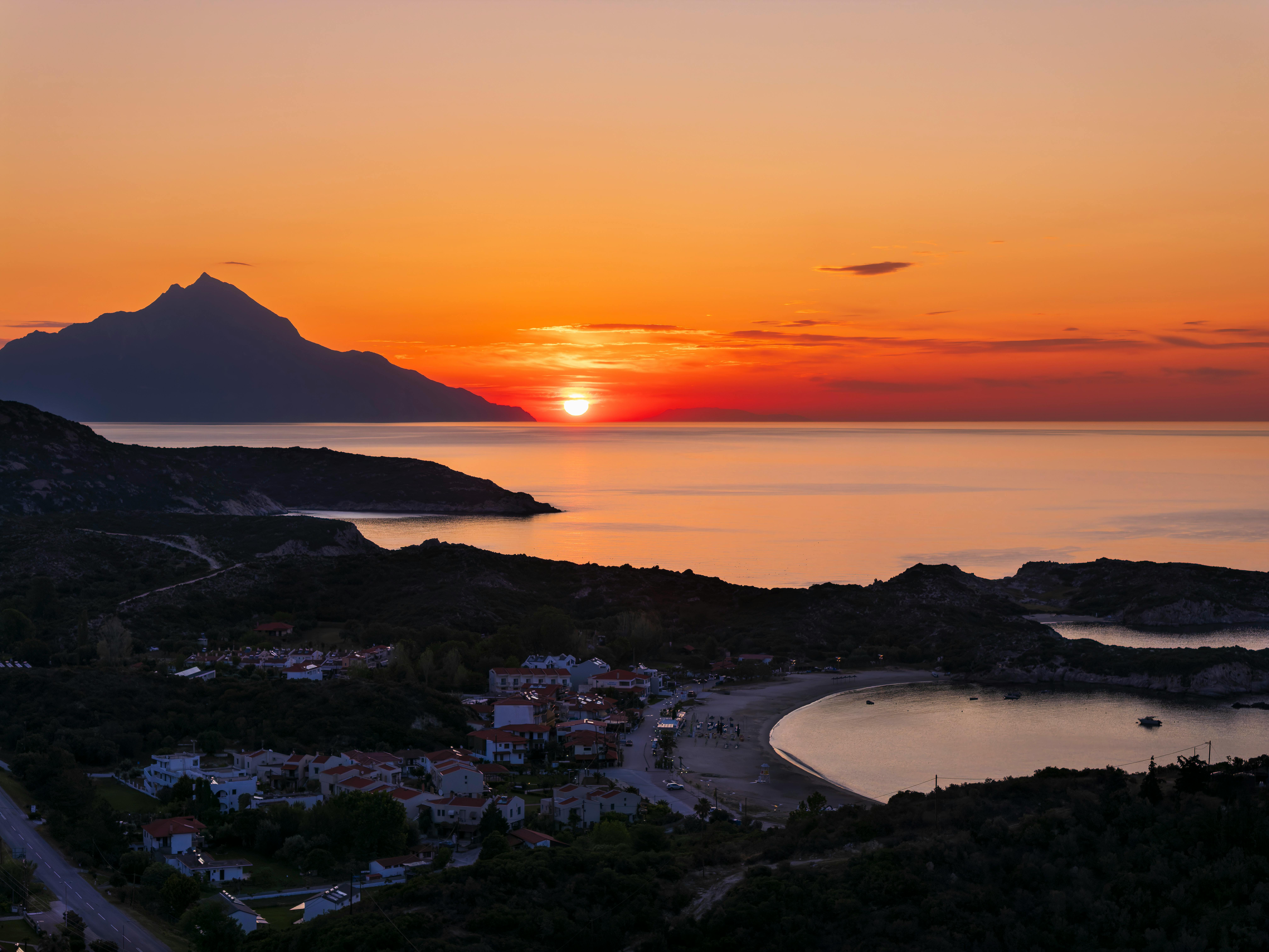 Turquoise cove in Sithonia